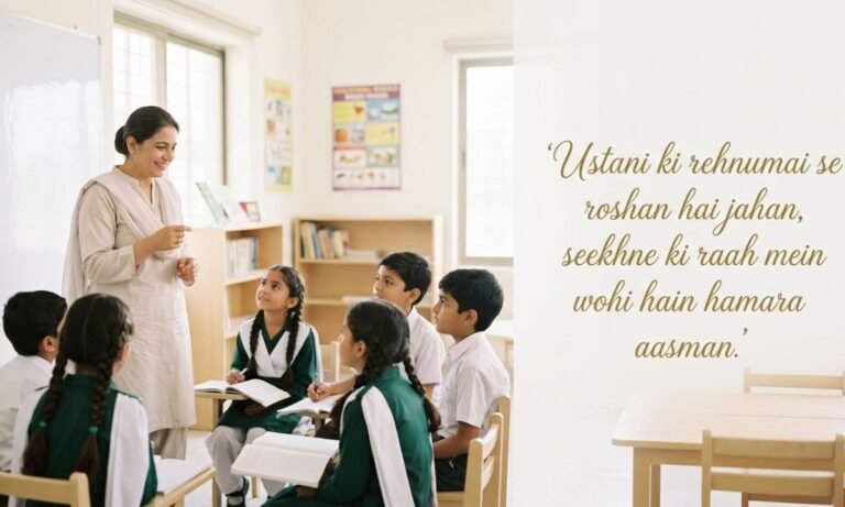 Motivational shayari on teacher