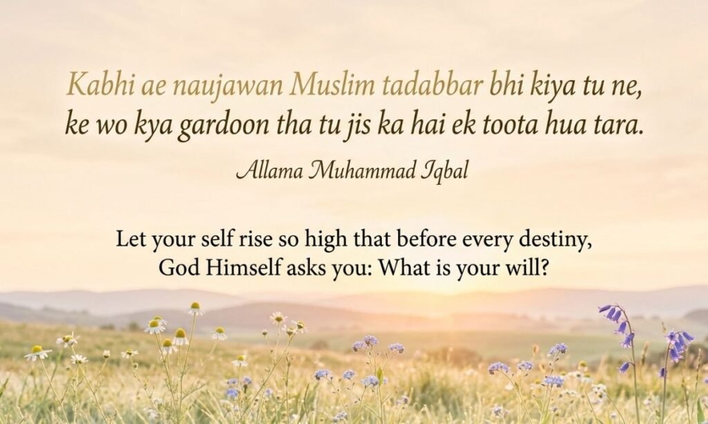 2 Line Motivational Shayari in Hindi/Urdu to Build Unshakable Confidence Confidence isn't something you're simply born with — it's built, broken, rebuilt, and strengthened through every struggle life throws at you. There are days when self-doubt creeps in quietly, making even the smallest tasks feel impossible, and it's in those moments that the right words can shift everything. This is exactly where the power of shayari comes in. Rooted deeply in Hindi and Urdu poetic tradition, motivational shayari has a unique way of cutting straight to the heart, turning complex emotions of fear, hesitation, and self-doubt into simple, powerful lines that instantly lift your spirit. What makes 2-line shayari so effective is its brevity — there's no room for lengthy explanations, just raw, concentrated wisdom that hits you exactly where you need it. A single couplet about not fearing failure, or trusting your own strength, can do more for your mindset in ten seconds than an hour-long motivational video sometimes can. Whether you're facing a tough exam, a career setback, a personal struggle, or simply a morning where you don't feel like getting out of bed, these short, punchy lines act like a mental reset button — reminding you that your inner strength is far greater than any obstacle standing in front of you. In this collection, we've brought together some of the most powerful 2-line motivational shayari in Hindi and Urdu, specifically chosen to help you build unshakable confidence from within. These aren't just poetic lines to read and forget — they're meant to be repeated, remembered, and carried with you as daily reminders of your own resilience. So whether you save them as phone wallpapers, share them as WhatsApp status updates, or simply read them before a big day, let these words become the quiet voice in your head that says: you are stronger than you think, and nothing can shake that. Motivational Shayari 2 lines گرنے کا نہیں ڈر، بس اٹھنے کا سلیقہ سیکھ، منزل تیری منتظر ہے، ذرا چلنے کا طریقہ سیکھ۔ Girne ka nahi dar, bas uthne ka saleeqa seekh, Manzil teri muntazir hai, zara chalne ka tareeqa seekh. ہمت جو رکھے دل میں، وہ راستہ بنا لیتا ہے، جو ہار مان لے پہلے، وہ خود کو ہرا دیتا ہے۔ Himmat jo rakhe dil mein, woh raasta bana leta hai, Jo haar maan le pehle, woh khud ko hara deta hai. اندھیروں سے مت ڈر، روشنی خود بن جا، جو دیا بننا ہے تجھ کو، بس اب جل جا۔ Andheron se mat dar, roshni khud ban ja, Jo diya banna hai tujh ko, bas ab jal ja. جو خود پہ یقین رکھے، وہی جیت پاتا ہے، شکوہ کرنے والا صرف پیچھے رہ جاتا ہے۔ Jo khud pe yaqeen rakhe, wohi jeet paata hai, Shikwa karne waala sirf peeche reh jaata hai. منزلیں ملتی نہیں بیٹھے رہنے سے کبھی، اٹھ، چل، کوشش کر، رک جانا نہیں ابھی۔ Manzilein milti nahi baithe rehne se kabhi, Uth, chal, koshish kar, ruk jaana nahi abhi. طوفان سے لڑنا سیکھ، کشتی ڈوبنے نہ دے، اپنے حوصلے کو کبھی ٹوٹنے نہ دے۔ Toofan se ladna seekh, kashti doobne na de, Apne hausle ko kabhi tootne na de. ناکامی کوئی منزل نہیں، بس ایک موڑ ہے، جو رک گیا وہیں، اس کا سفر ادھورا ہے۔ Nakaami koi manzil nahi, bas ek mor hai, Jo ruk gaya wahin, uska safar adhoora hai. خواب دیکھنے کی ہمت رکھ، پورا کرنے کا جنون بھی، منزل خود چل کے آئے گی، بس اپنا یقین بھی۔ Khwaab dekhne ki himmat rakh, poora karne ka junoon bhi, Manzil khud chal ke aayegi, bas apna yaqeen bhi. گرا ہوا وہ نہیں جو زمین پہ آ گیا، گرا ہوا وہ ہے جو دوبارہ نہ اٹھ سکا۔ Gira hua woh nahi jo zameen pe aa gaya, Gira hua woh hai jo dobara na uth saka. اپنی پہچان خود بنا، کسی کے بھروسے نہ رہ، جو خود چراغ بن گیا، وہ اندھیرے سے نہ ڈرے۔ Apni pehchaan khud bana, kisi ke bharose na reh, Jo khud charagh ban gaya, woh andhere se na dare. Motivational Shayari 2 lines in Hindi 1. वक़्त बदलता है हर हाल को, बस डटे रहना सीख, हार के बाद भी जीतने का ख़याल रखना सीख। Waqt badalta hai har haal ko, bas date rehna seekh, Haar ke baad bhi jeetne ka khayal rakhna seekh. 2. पत्थर भी रास्ता बन जाते हैं मेहनत के आगे, जो चलता रहे बिना थके, वो ही मंज़िल तक जागे। Patthar bhi raasta ban jaate hain mehnat ke aage, Jo chalta rahe bina thake, wo hi manzil tak jaage. 3. खुद से लड़ना ही असली जंग है दुनिया में, जीत उसी की होती है जो डरे नहीं तन्हाई में। Khud se ladna hi asli jung hai duniya mein, Jeet usi ki hoti hai jo dare nahi tanhaai mein. 4. हर सुबह एक नया मौक़ा लेकर आती है, बस नीयत साफ़ हो तो क़िस्मत भी मुस्कुराती है। Har subah ek naya mauqa lekar aati hai, Bas niyat saaf ho to qismat bhi muskuraati hai. 5. छोटे क़दम भी मंज़िल तक ले जाते हैं आख़िर, बस रुकना मत, चाहे रफ़्तार हो धीमी या तेज़ तर। Chhote qadam bhi manzil tak le jaate hain aakhir, Bas rukna mat, chahe raftaar ho dheemi ya tez tar. 6. जो शख़्स खुद पे भरोसा करना सीख ले, दुनिया की हर मुश्किल उसके आगे झुक ले। Jo shaksh khud pe bharosa karna seekh le, Duniya ki har mushkil uske aage jhuk le. 7. कल की हार आज की जीत की नींव बनती है, हिम्मत वाले की क़िस्मत भी आख़िर बदलती है। Kal ki haar aaj ki jeet ki neenv banti hai, Himmat waale ki qismat bhi aakhir badalti hai. 8. मुश्किलें तो सिखाने आती हैं, डराने नहीं, जो सीख ले उनसे, वो कभी हारने वाला नहीं। Mushkilein to sikhane aati hain, daraane nahi, Jo seekh le unse, wo kabhi haarne waala nahi. 9. सपनों को उड़ान दे, हौसलों को पंख लगा, जो खुद पे यक़ीन रखे, वो हर तूफ़ान से लड़ जा। Sapno ko udaan de, hauslon ko pankh laga, Jo khud pe yaqeen rakhe, wo har toofan se lad ja. 10. मेहनत का फल मीठा होता है देर से सही, जो कोशिश करता रहे, उसे मायूसी छूती नहीं। Mehnat ka phal meetha hota hai der se sahi, Jo koshish karta rahe, use mayoosi chhoti nahi. Motivational Shayari 2 lines For Success 1. सफलता उसी को मिलती है जो मेहनत से नहीं थकता, जो हार के डर से रुक जाए, वो कभी आगे नहीं बढ़ता। Safalta usi ko milti hai jo mehnat se nahi thakta, Jo haar ke dar se ruk jaaye, wo kabhi aage nahi badhta. 2. मंज़िल तक पहुंचने का रास्ता मुश्किल ज़रूर होता है, पर जो चलता रहे लगातार, वो एक दिन कामयाब होता है। Manzil tak pahunchne ka raasta mushkil zaroor hota hai, Par jo chalta rahe lagataar, wo ek din kaamyaab hota hai. 3. कामयाबी किस्मत से नहीं, कोशिश से मिलती है, जो रोज़ थोड़ा आगे बढ़े, उसी की जीत होती है। Kaamyaabi kismat se nahi, koshish se milti hai, Jo roz thoda aage badhe, usi ki jeet hoti hai. 4. जो आज मेहनत की तपिश सह ले, कल की कामयाबी उसी के नाम रहे। Jo aaj mehnat ki tapish seh le, Kal ki kaamyaabi usi ke naam rahe. 5. हर नाकामी एक सबक़ है, हार नहीं, जो सीखता रहे हर बार, वो रुकता नहीं। Har nakaami ek sabaq hai, haar nahi, Jo seekhta rahe har baar, wo rukta nahi. 6. बड़े सपने देखने वालों को छोटी राहें रास नहीं आतीं, जो मेहनत से न घबराए, कामयाबियां उसी को बुलाती हैं। Bade sapne dekhne waalon ko chhoti raahein raas nahi aatin, Jo mehnat se na ghabraaye, kaamyaabiyan usi ko bulaati hain. 7. जो गिर के भी उठने का हौसला रखता है, कामयाबी का ताज आख़िर उसी के सर सजता है। Jo gir ke bhi uthne ka hausla rakhta hai, Kaamyaabi ka taaj aakhir usi ke sar sajta hai. 8. सफलता की कोई शॉर्टकट राह नहीं होती, बस लगन सच्ची हो, तो मंज़िल दूर नहीं होती। Safalta ki koi shortcut raah nahi hoti, Bas lagan sacchi ho, to manzil door nahi hoti. 9. जो आज संघर्ष से न घबराए, कल की कामयाबी वही सबसे ऊंची पाए। Jo aaj sangharsh se na ghabraaye, Kal ki kaamyaabi wahi sabse oonchi paaye. 10. जीत उसी की लिखी जाती है क़िस्मत में, जो डटा रहे हर मुश्किल और आफ़त में। Jeet usi ki likhi jaati hai qismat mein, Jo data rahe har mushkil aur aafat mein. Motivational Shayari 2 lines For Sadness Dukh bhi ek mehmaan hai, hamesha nahi rukta, Waqt ke saath har gham dheere dheere jhukta. Aansu bhi kabhi kabhi rasta saaf kar dete hain, Toofan ke baad hi asmaan saaf hote hain. Jo dil toota hai, wahi mazboot bhi banta hai, Har raat ke baad hi suraj chamakta hai. Gham ki raat kitni bhi lambi kyun na ho, Subah ki roshni aakhir aati zaroor hai. Tanhaai mein bhi khud se dosti kar le, Waqt guzarte guzarte har zakhm bhar le. Rona bura nahi, bas rukna bura hai, Jo phir se uth khada ho, wahi sabse achha hai. Dard bhi sikhata hai jeena naye sire se, Har haar ke baad milti hai jeet dhere dhere. Jo aaj tootke bhi muskura de, Kal wahi sabse mazboot ban jaaye. Gham ke baadal bhi ek din chhat jaate hain, Bas himmat rakh, din achhe aa jaate hain. Dil dukhna zindagi ka hissa hai, Par har dukh ke baad ek naya sawera hai. Motivational Shayari In Urdu By Iqbal . خودی کو کر بلند اتنا کہ ہر تقدیر سے پہلے، خدا بندے سے خود پوچھے، بتا تیری رضا کیا ہے۔ Khudi ko kar buland itna ke har taqdeer se pehle, Khuda bande se khud pooche, bata teri raza kya hai. تو شاہیں ہے، پرواز ہے کام تیرا، تیرے سامنے آسمان اور بھی ہیں۔ Tu shaheen hai, parwaz hai kaam tera, Tere saamne aasmaan aur bhi hain. ستاروں سے آگے جہاں اور بھی ہیں، ابھی عشق کے امتحاں اور بھی ہیں۔ Sitaron se aage jahaan aur bhi hain, Abhi ishq ke imtihaan aur bhi hain. ہزاروں سال نرگس اپنی بے نوری پہ روتی ہے، بڑی مشکل سے ہوتا ہے چمن میں دیدہ ور پیدا۔ Hazaron saal nargis apni be-noori pe roti hai, Badi mushkil se hota hai chaman mein deeda-var paida. اپنے من میں ڈوب کر پا جا سراغ زندگی، تو اگر میرا نہیں بنتا، نہ بن، اپنا تو بن۔ Apne man mein doob kar pa ja suragh-e-zindagi, Tu agar mera nahi banta, na ban, apna to ban. Conclusion Zindagi mein aise pal aate hain jab hum khud pe se yaqeen kho dete hain — koi failure, koi mushkil faisla, ya bas ek thaka hua din. Aise waqt mein sabse zyada kaam aati hai motivational shayari in hindi, jo sirf chand shabdon mein hi dil ke andar naya josh bhar deti hai. Yeh shayari sirf padhne ke liye nahi hoti, balki mehsoos karne ke liye likhi jaati hai — taaki hum apni himmat ko dobara jagaa sakein. Is article mein hum aapke liye leke aaye hain best motivational shayari in hindi, jo khaas taur par 2-line format mein likhi gayi hai taaki aap ise aasani se yaad rakh sakein, apne dosto ke saath share kar sakein, ya WhatsApp status aur Instagram captions ke liye use kar sakein. Yeh collection un sab logon ke liye hai jo apne confidence ko boost karna chahte hain aur zindagi ki har mushkil ka saamna himmat ke saath karna chahte hain. Toh agar aap bhi apne andar naya junoon aur positivity laana chahte hain, toh yeh motivational shayari in hindi ka collection zaroor padhiye — kyunki kabhi kabhi sirf do lines hi kaafi hoti hain zindagi ka nazariya badalne ke liye. Motivational shayari in hindi & urdu
