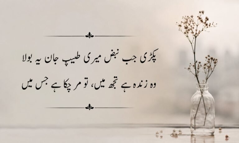 2 Line Sad Urdu Poetry