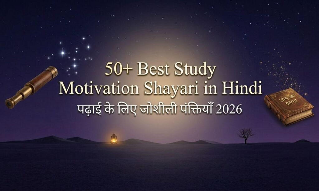 Study Motivation Shayari